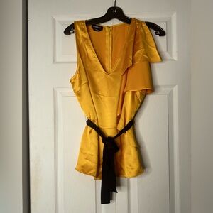 Gold Bebe Blouse